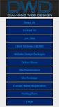 Mobile Screenshot of diamondwebdesign.biz